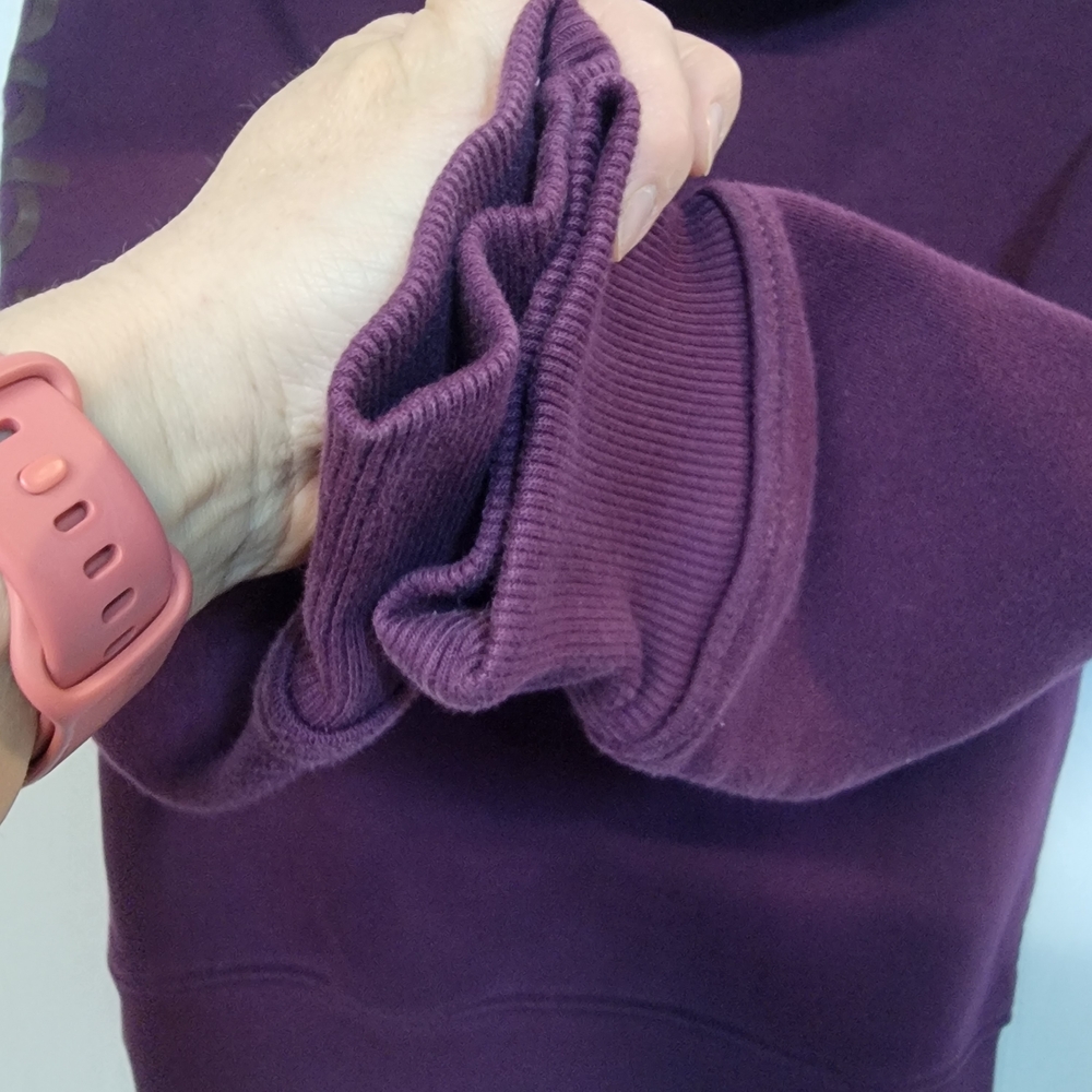 Carhartt Women's Relaxed Fit Purple Hoodie - Picture 7 of 11